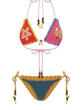 ITS NOW COOL CROCHET BIKINI - NWT